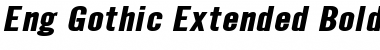 Download Eng Gothic Extended Font