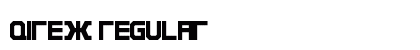 Qirex Regular font free download