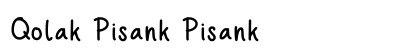Qolak Pisank Pisank