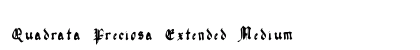 Quadrata Preciosa Extended Medium