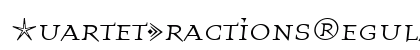 QuartetFractionsRegular Medium preview
