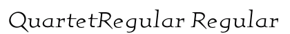 QuartetRegular Regular Preview
