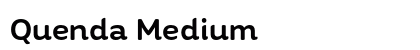 Quenda Medium preview
