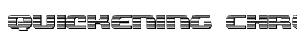 Quickening Chrome Regular Font Quickening Chrome Regular Font Preview