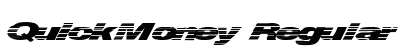 QuickMoney Regular font free download