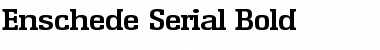 Download Enschede-Serial Font