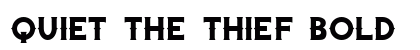 Quiet the Thief Bold Preview