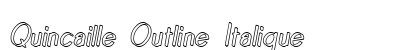 Quincaille Outline Italique Preview
