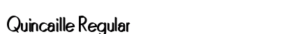 Quincaille Regular font free download