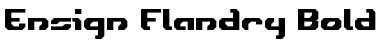 Download Ensign Flandry Bold Font