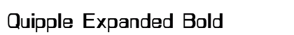 Quipple Expanded Bold Preview