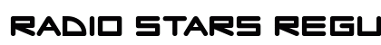 Radio Stars Regular font free download