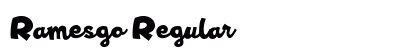 Ramesgo Regular font free download
