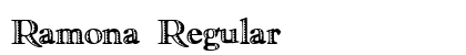 Ramona Regular font free download