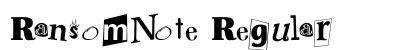 RansomNote Regular font free download