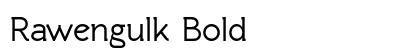 Rawengulk Bold font free download