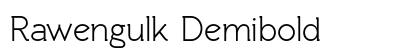 Rawengulk Demibold Preview