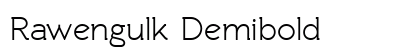 Rawengulk Demibold Preview
