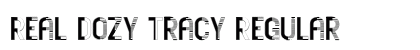 Real Dozy Tracy Regular font free download
