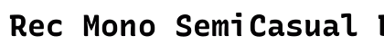 Rec Mono SemiCasual Bold Preview