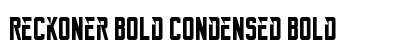 Reckoner Bold Condensed Bold preview