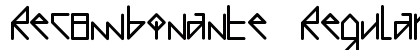 Recombinante Regular font free download