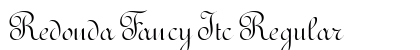 Redonda Fancy Itc Regular font free download