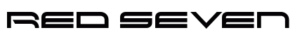 Red Seven Regular Font Preview