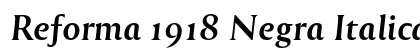 Reforma 1918 Negra Italica Preview