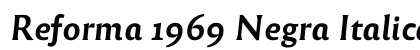 Reforma 1969 Negra Italica Preview