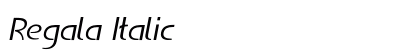 Regala Italic Preview