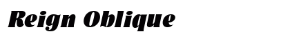 Reign Oblique preview