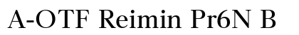 A-OTF Reimin Pr6N B Preview