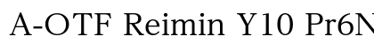 A-OTF Reimin Y10 Pr6N M Preview