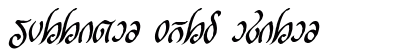 Rellanic Bold Italic Preview