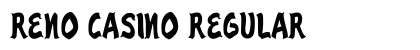 Reno Casino Regular Font Reno Casino Regular Font Preview