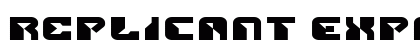 Replicant Expanded Expanded font free download