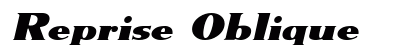 Reprise Oblique preview