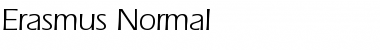 Erasmus Normal Font