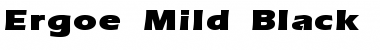 Download Ergoe-Mild Black Expanded Font