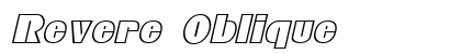 Revere Oblique font free download