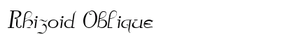 Rhizoid Oblique preview