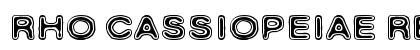Rho Cassiopeiae Regular font free download