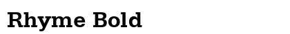 Rhyme Bold Preview
