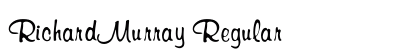 RichardMurray Regular font free download