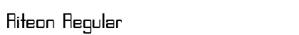Riteon Regular font free download