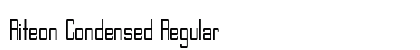 Riteon Condensed Regular Preview