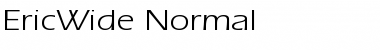 EricWide Normal Font