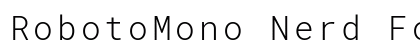 RobotoMono Nerd Font Mono Regular Preview