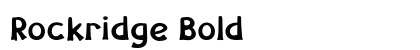 Rockridge Bold Preview